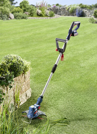 Akku Rasentrimmer für Garten-Akkusystem