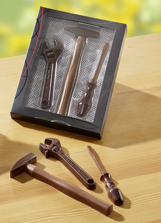 - Werkzeug-Set aus Schokolade, in Farbe BRAUN