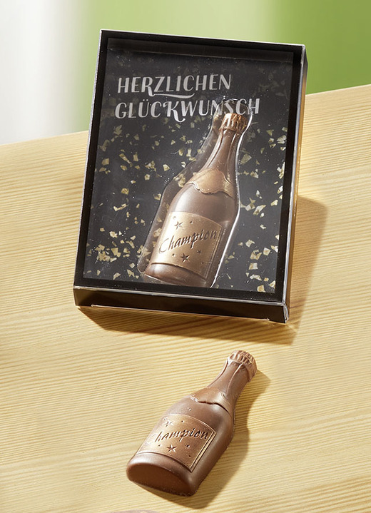 Osterleckereien - Herzlichen Glückwunsch-Präsent Champagner, in Farbe BUNT