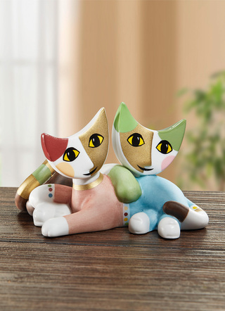 Mini-Katzenpaar aus der Rosina-Wachtmeister-Kollektion