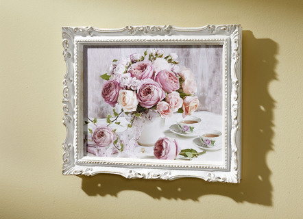 Wandbild im Shabby-Chic