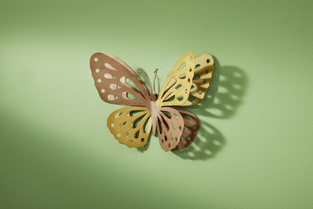 Wanddekoration „Schmetterling“
