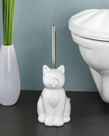 WC-Garnitur im Katzen-Design
