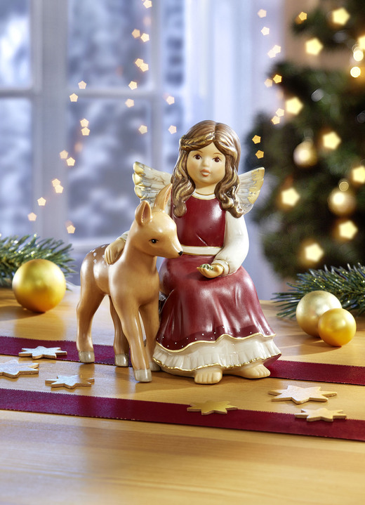 Weihnachten - Brigitte Exklusiv-Engel 2023, in Farbe BORDEAUX