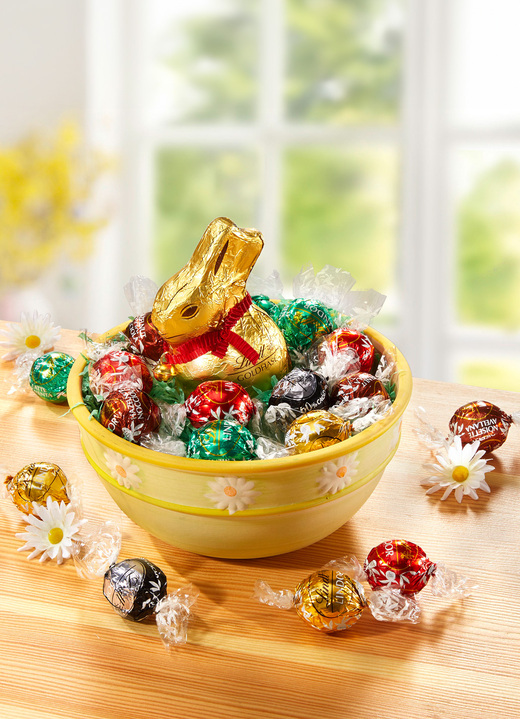 - Keramik-Schale mit Lindt-Füllung, in Farbe BUNT