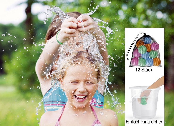 - Wiederverwendbare Wasserballons, in Farbe BUNT Ansicht 1