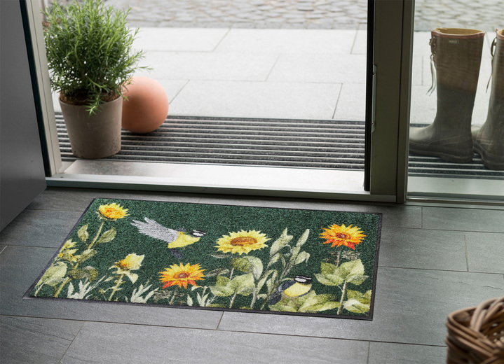 Fußmatten - Fußmatte mit rutschhemmender Rückseite, in Farbe BUNT Ansicht 1