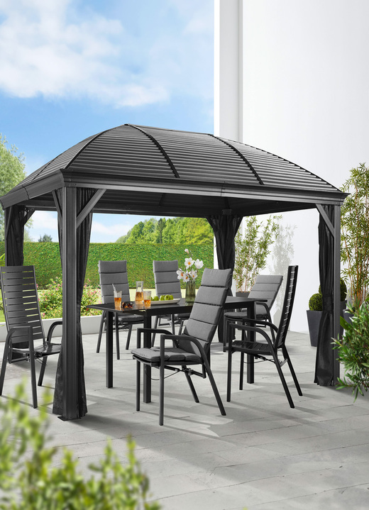 Pavillons - Kuppelpavillon Moreno von SOJAG, in Farbe ANTHRAZIT Ansicht 1