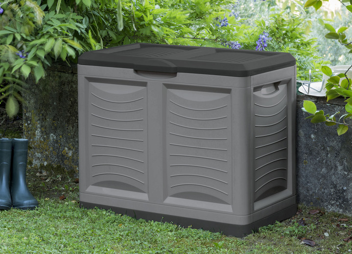 Gartenzubehör - Universalbox aus temperatur- und UV-beständigem Kunststoff, in Farbe GRAU Ansicht 1