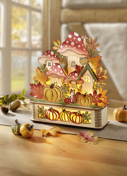 Wohnaccessoires - Beleuchteter Pilz-Wald, in Farbe BUNT