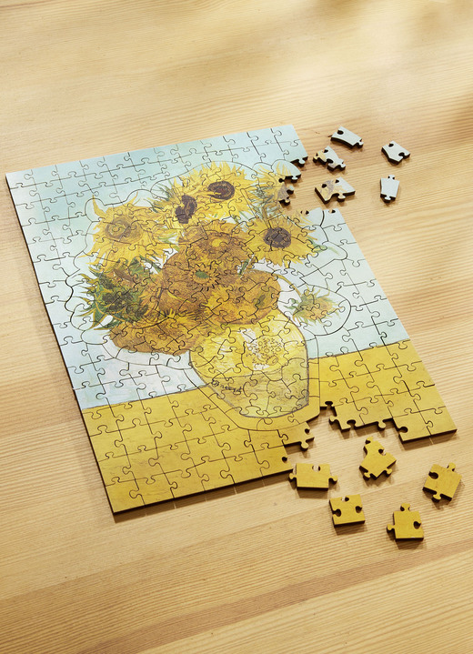 Geschenkideen - Holz-Puzzle, 200-teilig, in Farbe GELB-BRAUN-NATUR