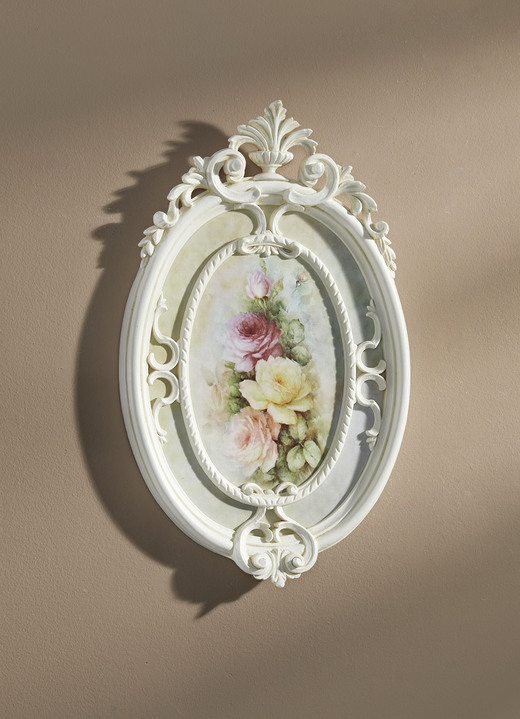 Blumen - Wandbild mit Blumenstrauß, in Farbe IVORY-ROSA