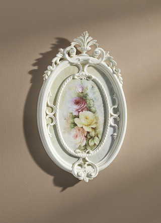 Wandbild mit Blumenstrauß