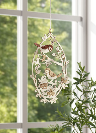 Holz-Fensterbild