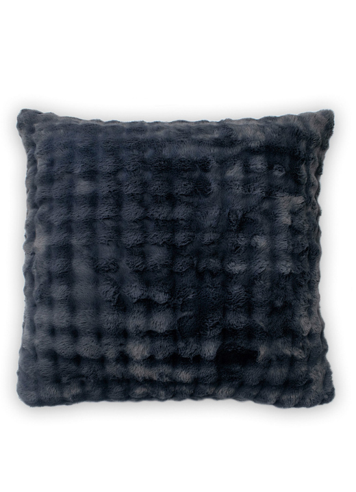 Decken - Wohnaccessoires in weicher Super-Soft-Touch Qualität, in Größe 225 (Wohndecke, 150x200 cm) bis 905 (Kissenbezug, 50x 50 cm), in Farbe ANTHRAZIT Ansicht 1
