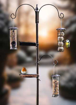 5 in 1 Vogelfutterstation