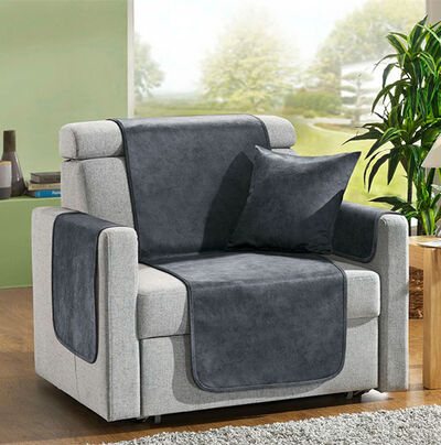 Bewerbung des Bereiches Sessel- & Sofaüberwürfe