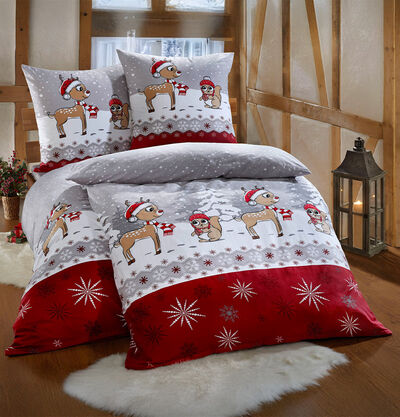 Bewerbung des Bereiches Bettwäsche