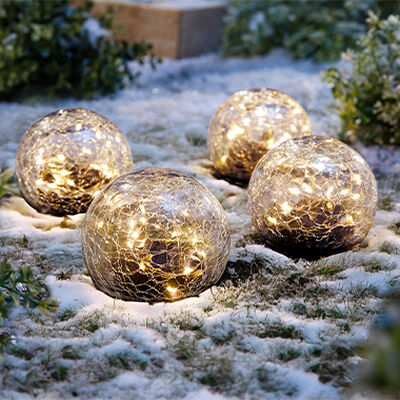 Bewerbung des Bereiches Gartenbeleuchtung