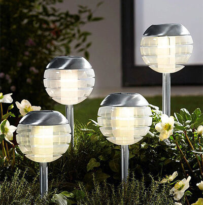 Bewerbung des Bereiches Gartenbeleuchtung