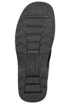 GINO GALANTE, gef&uuml;tterte Herren-Boots, Winterschuhe, mit Lammfell SCHWARZ