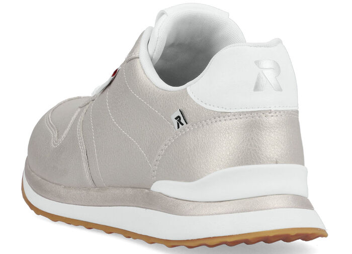 Rieker Sneaker mit MemoSoft-Textilfußbett GOLDBEIGE