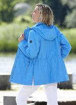 Funktionsjacke mit abnehmbarer Kapuze 