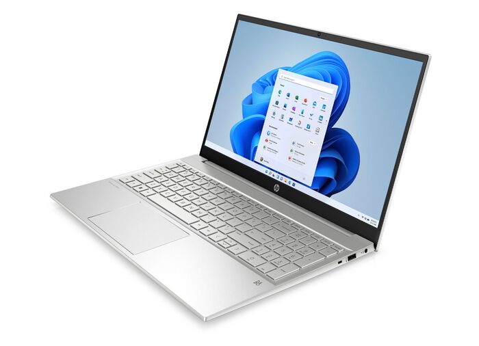 HP Notebook mit blendfreiem 15,6" (39,6 cm) Full-HD-Display SILBER