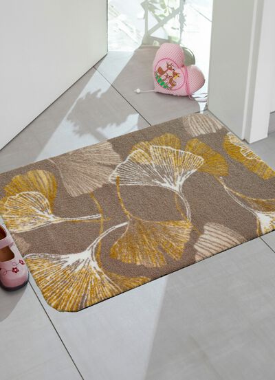 Fu&szlig;matte mit rutschhemmender Latex-R&uuml;ckseite 