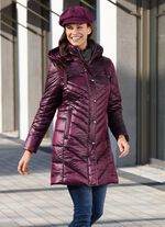 Kurzmantel mit Seitenschlitzen 