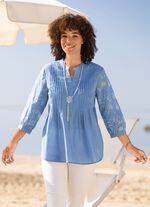 Tunika mit Biesenzier 