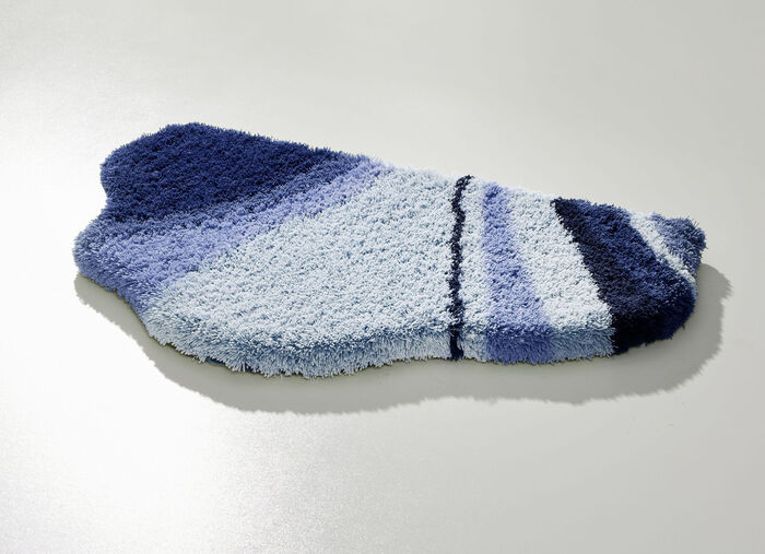 Tolle Badgarnitur in barfußweicher Qualität BLAU