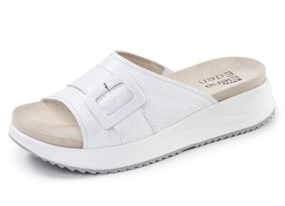 ELENA EDEN, modische Damen-Pantoletten, Weite G, mit herausnehmbarem Fußbett 