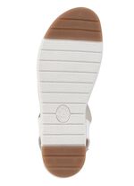 ELENA EDEN Sandale mit praktischen Elastik-Bandagen WEISS