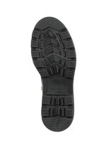 Andrea Conti Schnür-Bootie aus weichem Metallic-Nappaleder ALTSILBER