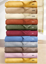 Supersofte Schlafdecke von Borbo aus reiner Baumwolle TERRA