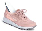 Waldl&auml;ufer Schn&uuml;rschuh in modernem Dessin ROSA-LACHS