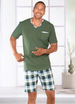 Shorty, 3 teilig, mit zwei Oberteilen und einer Hose 