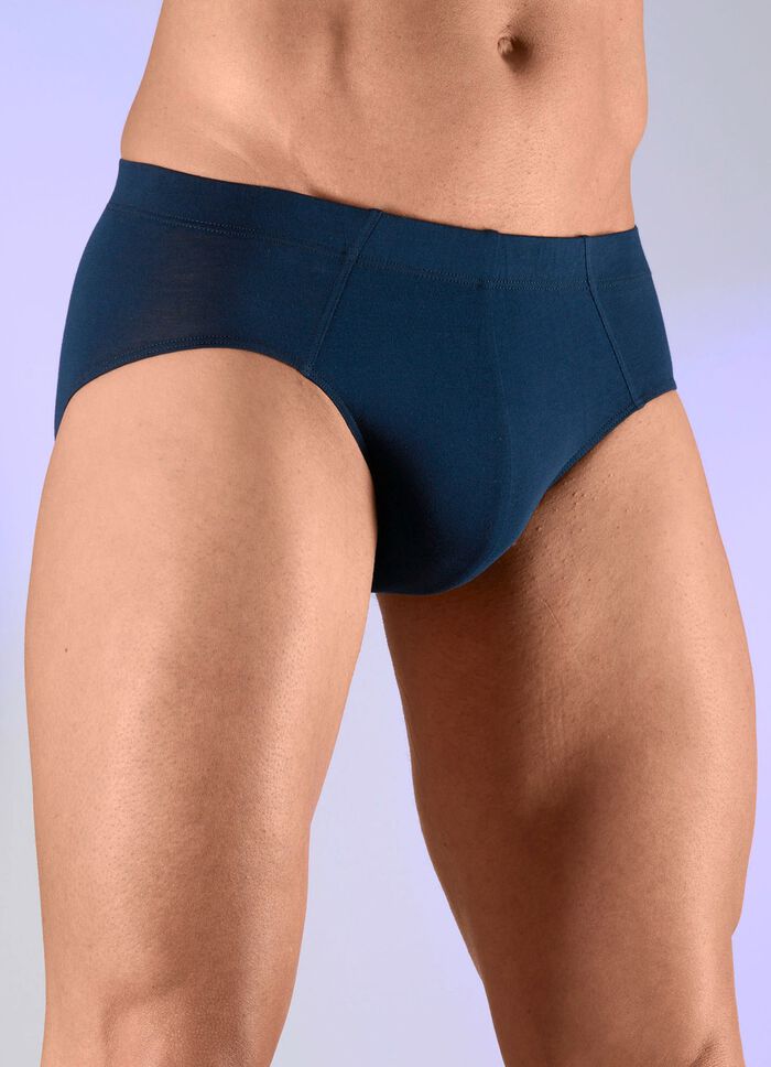 Schiesser, Dreierpack Slips mit Dehnbund 