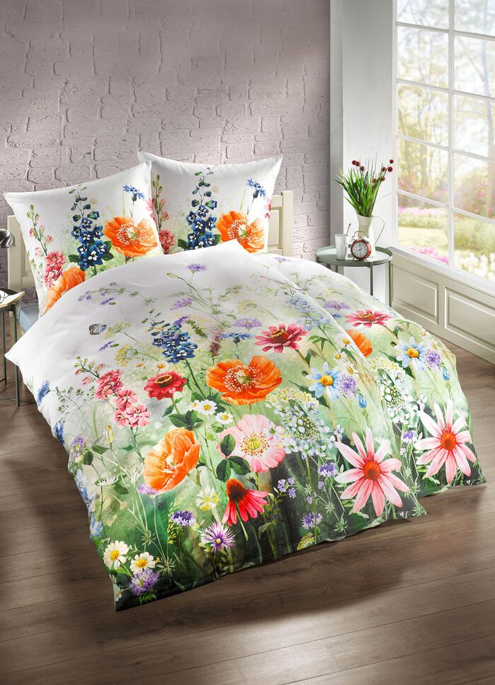 Mako-Satin Bettw&auml;sche-Garnitur Made in Germany 