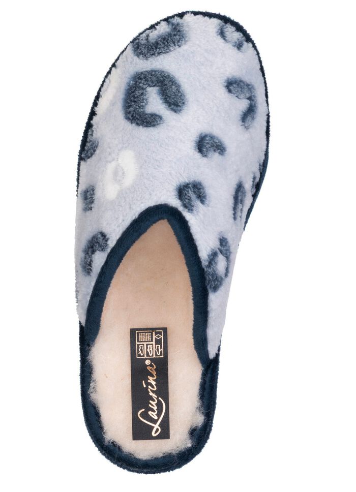 Laurina, gef&uuml;tterte Damen-Hausschuhe, mit Schurwolle 