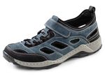 Rieker, sportliche Herren-Slipper, mit Klettverschluss 