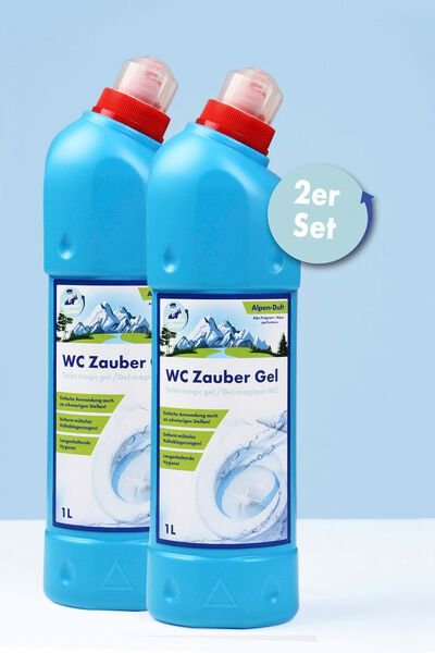Captain Clean WC-Zaubergel 2tlg 