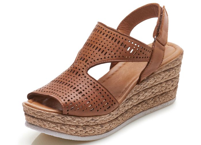 Andrea Conti Sandalette aus Nappaleder 