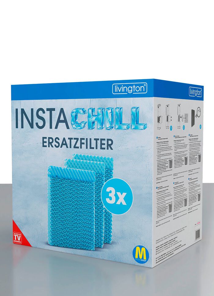 Ersatzfilter f&uuml;r Luftk&uuml;hler Livington InstaChill 