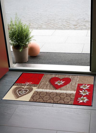 Fußmatte mit rutschhemmender Rückseite 