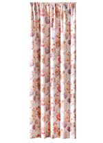 Floral gestaltete &Uuml;bergardine 