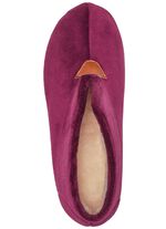 Laurina Hausschuh aus samtigen Textilmaterial 