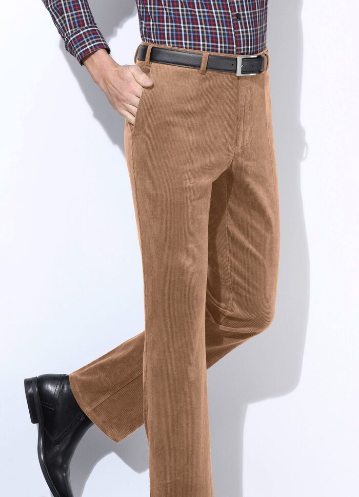 Cordhose mit Dehnbund in 3 Farben 