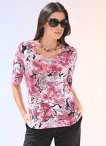 Shirt in Floraldessin 